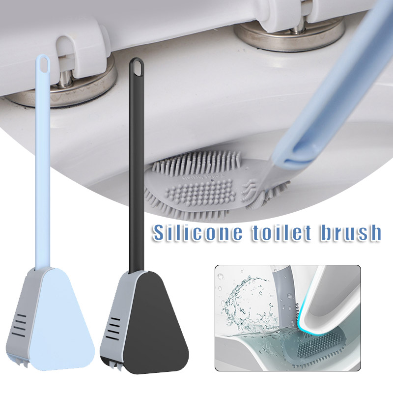 Golf Equipment Set - Sikat pembersih Toilet silikon pegangan panjang,