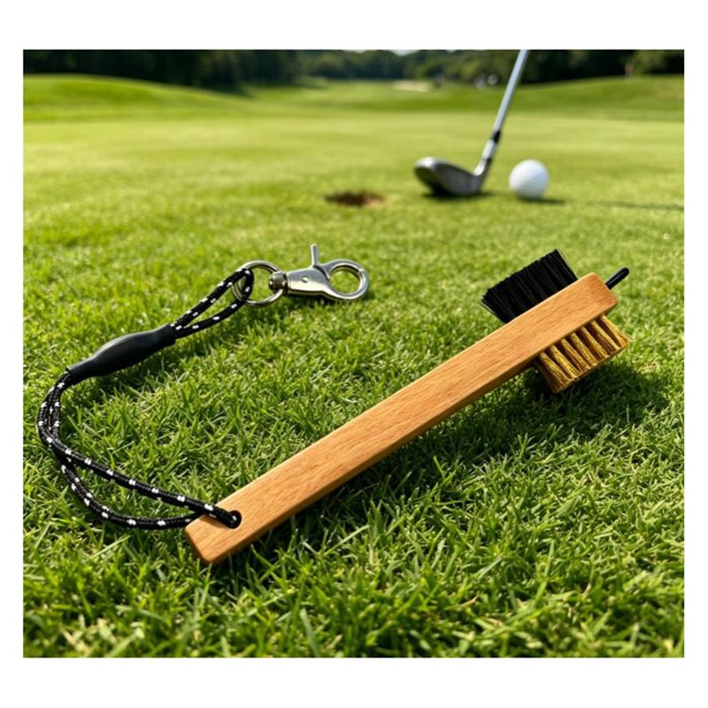Sikat Klub Golf Gagang Kayu AB - Golf Equipment To Improve Your Game ulasan dan harga
