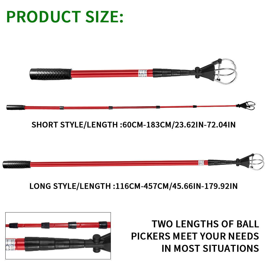 Caiton pengambil bola Golf, po - Golf Ball Premium ulasan dan harga
