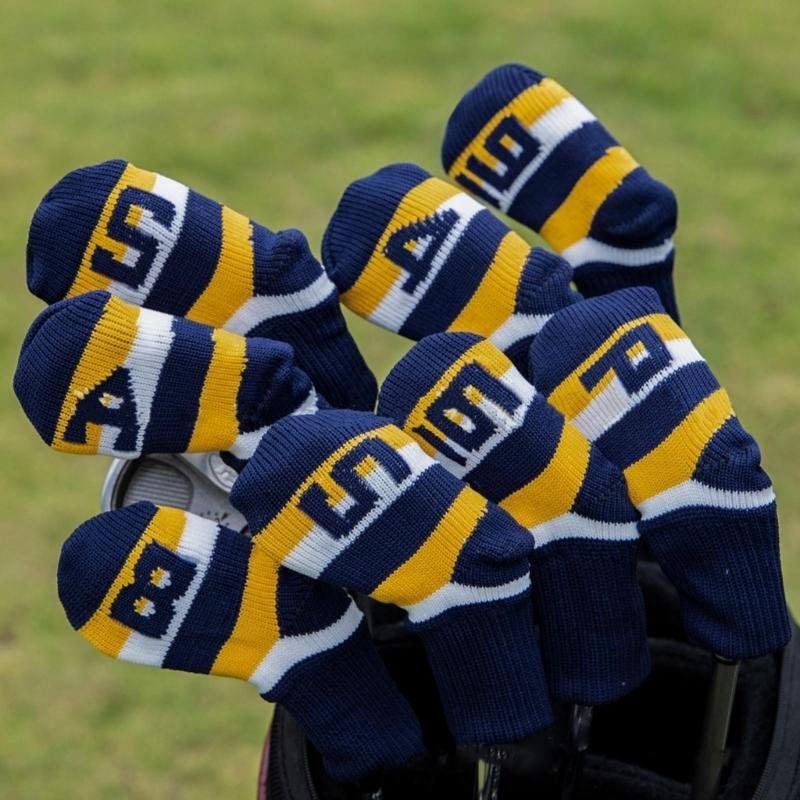 9 Buah Penutup Kepala Besi Gol - Golf Equipment Set ulasan dan harga